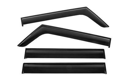Window Deflectors Niken Luxury (4 pcs) for Jeep Wrangler 2007-2017 - image 1