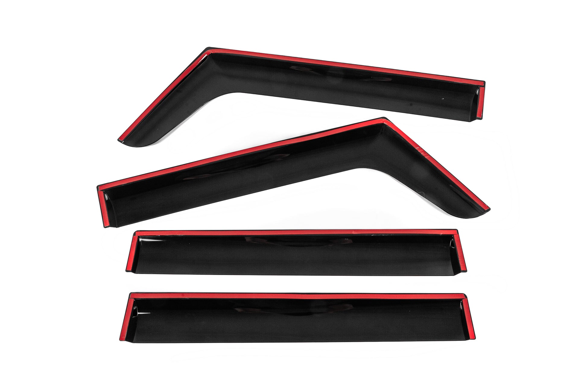 Window Deflectors Niken Luxury (4 pcs) for Jeep Wrangler 2007-2017 - image 4