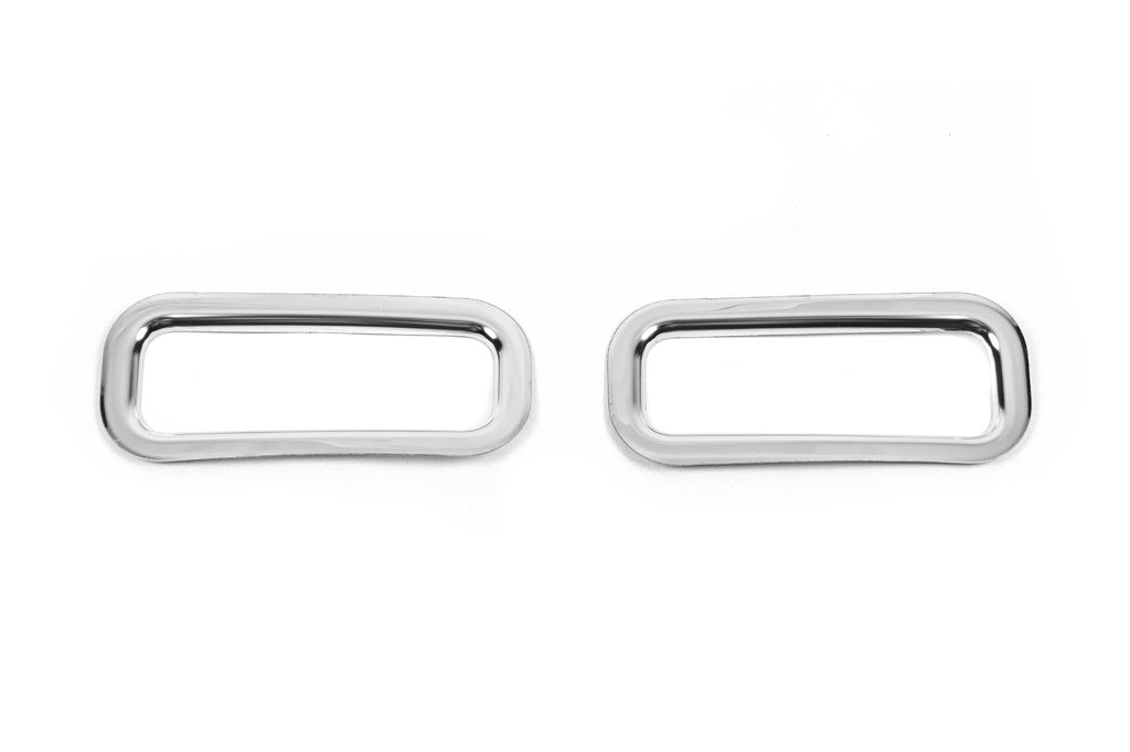 Rear reflector trim (2 pcs, stainless steel) for Ford Custom 2013-2022 - image 2