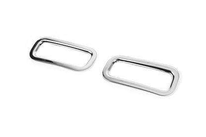 Rear reflector trim (2 pcs, stainless steel) for Ford Custom 2013-2022 - image 3