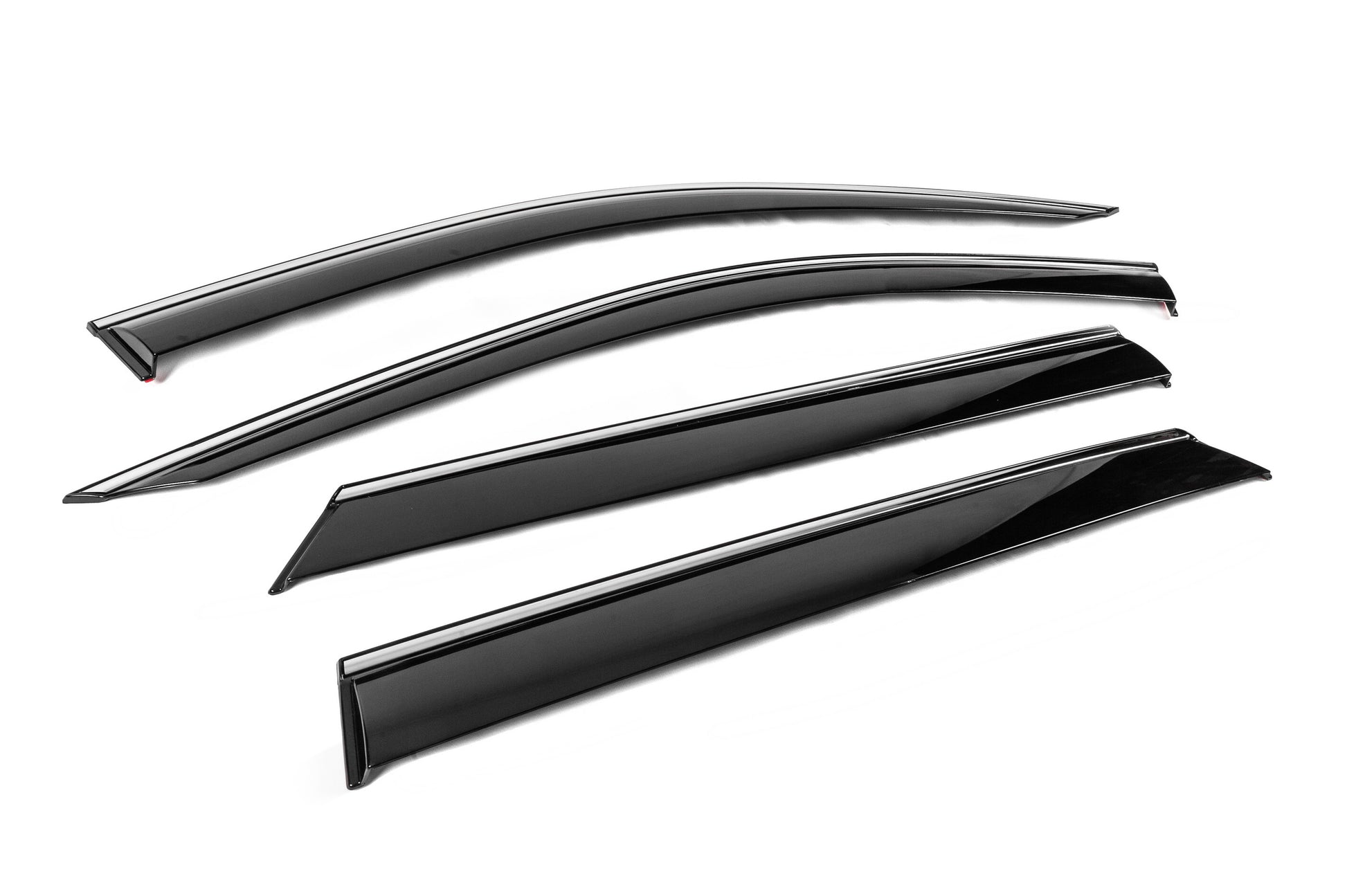Window Deflectors with Chrome Trim Niken Luxury (4 pcs) for Dodge Durango 2010- - image 3