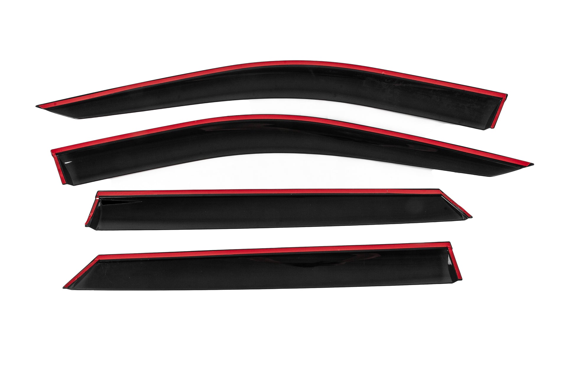 Window Deflectors with Chrome Trim Niken Luxury (4 pcs) for Dodge Durango 2010- - image 4