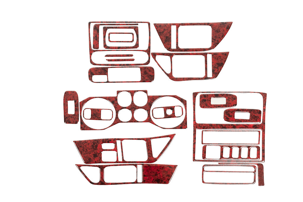 Dashboard Trim Covers (Meric) for Mitsubishi Pajero Wagon III 1999-2006 - image 1