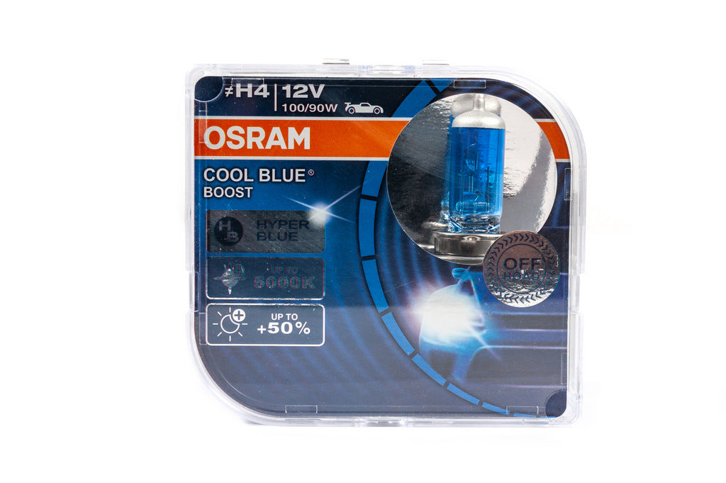 Osram H4 100/90W Cool Blue Hyper 62193CBB Headlight Bulbs (2 pcs) - image 1
