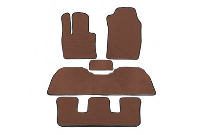 EVA mats (Brown) for Hongqi E-HS9 - Reelken Auto