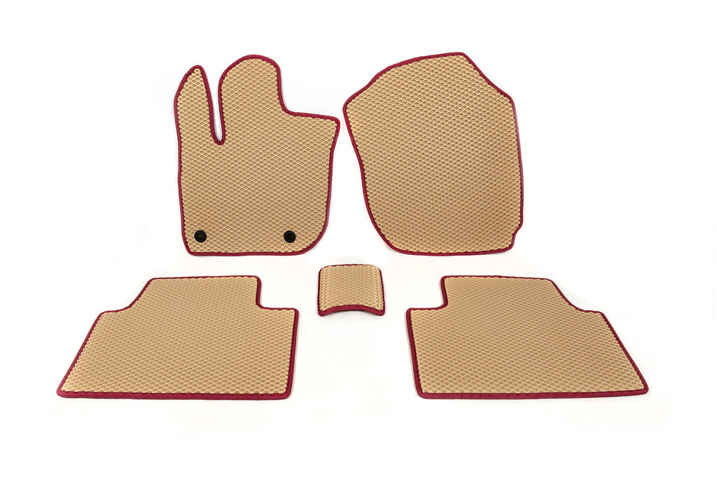 EVA Floor Mats (Beige) for Honda M-NV 2020- - image 1