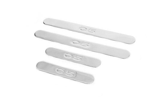 Sill OmsaLine (4-piece, stainless steel.) for Citroen C-5 2008-2017 - Reelken Auto