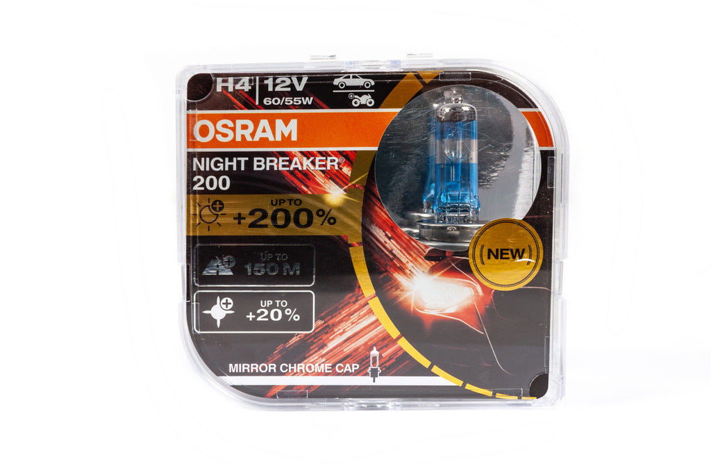 Osram H4 60/55W Night Breaker Laser +200% 64193NBL200 Headlight Bulb - image 1