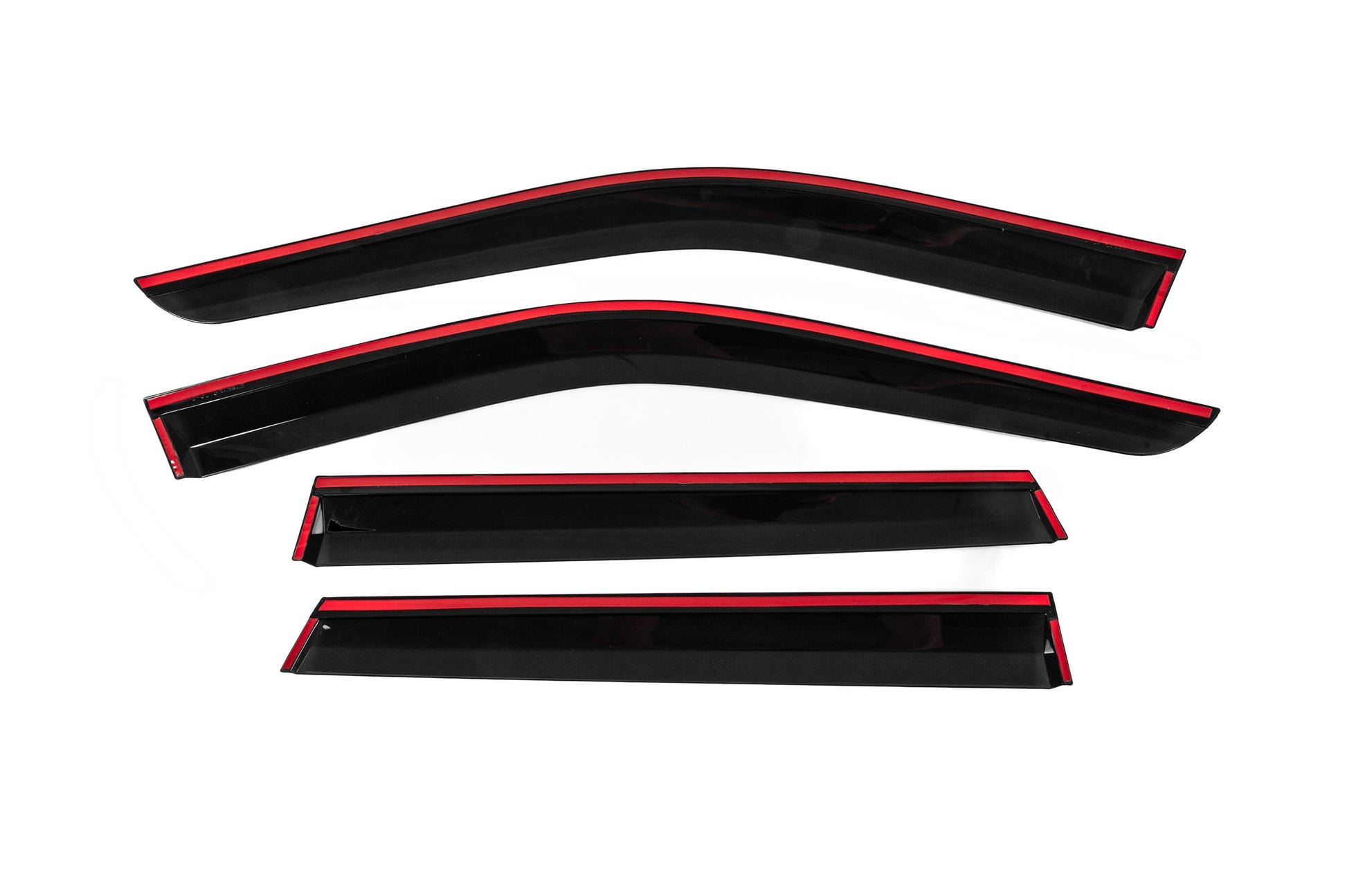 Window Deflectors with Chrome Trim Niken Luxury (4 pcs) for Jeep Grand Cherokee WK2 2010-2021 - image 4