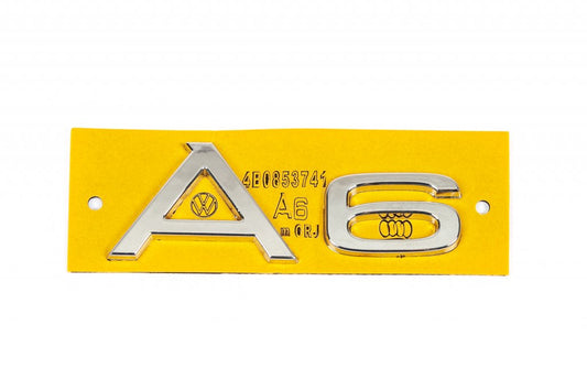 Emblem A6 4B0853741 for Audi A6 C6 2004-2011 - image 1