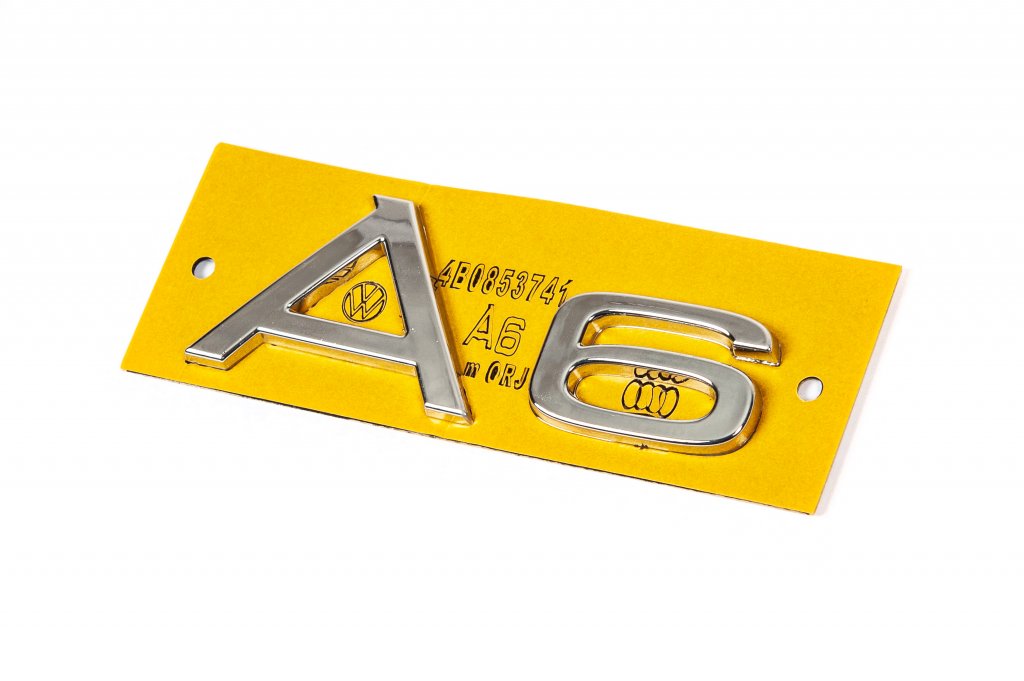 Emblem A6 4B0853741 for Audi A6 C4 1994-1997 - image 2