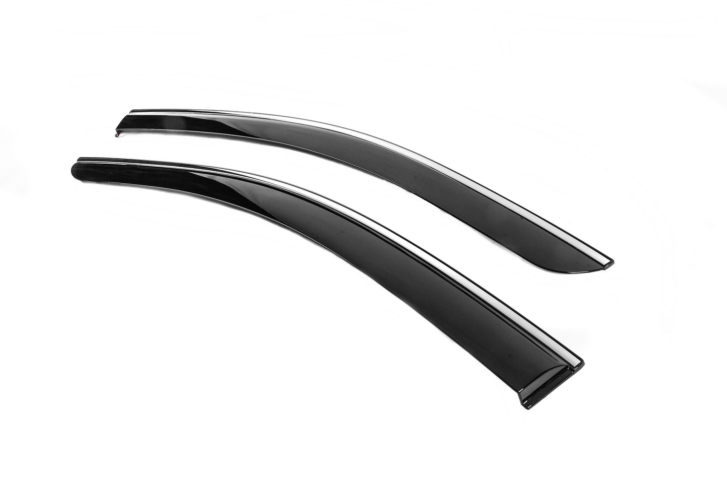 Window Deflectors with Chrome Trim Niken Luxury (2 pcs) for Renault Kangoo/Express 2021- - image 2
