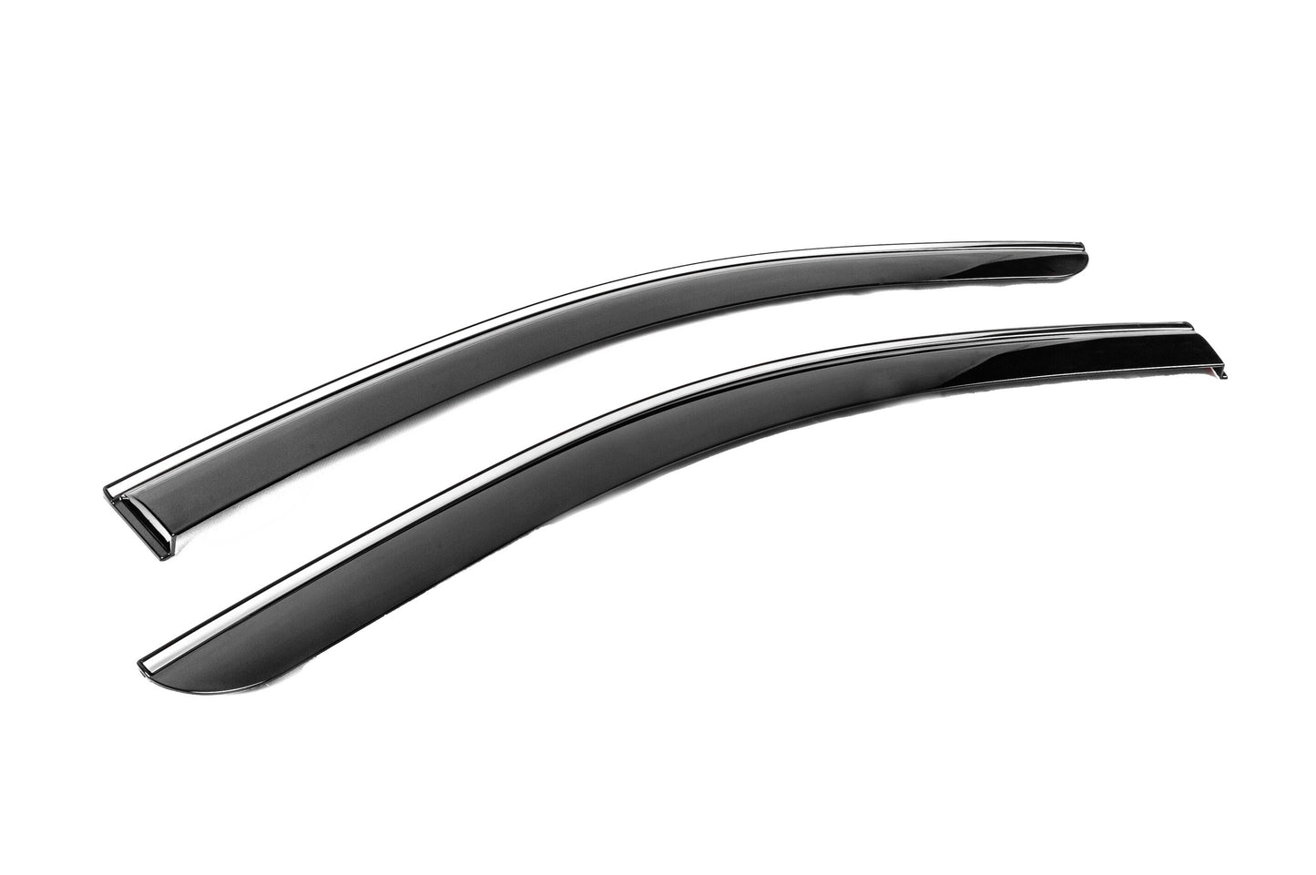 Window Deflectors with Chrome Trim Niken Luxury (2 pcs) for Renault Kangoo/Express 2021- - image 3