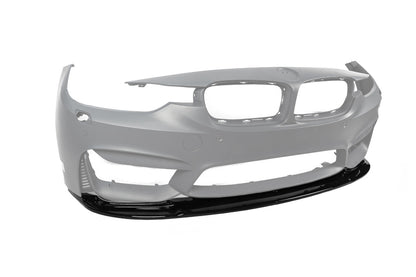 Front Bumper Lip DPT V-1 (For M4, Gloss Black) for BMW 4 Series F-32 2012-2020 - image 8