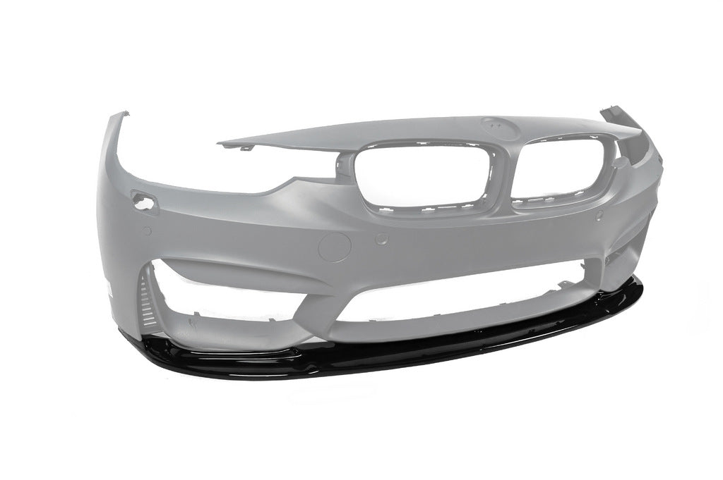 Front Bumper Lip DPT V-1 (For M4, Gloss Black) for BMW 4 Series F32/F33/F36 2012-2020 - image 8