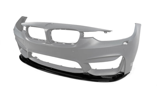 Front Bumper Lip DPT V-1 (For M3, Gloss Black) for BMW 3 Series F-30/31/34 2012-2019 - image 2