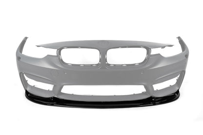 Front Bumper Lip DPT V-1 (For M4, Gloss Black) for BMW 4 Series F32/F33/F36 2012-2020 - image 2