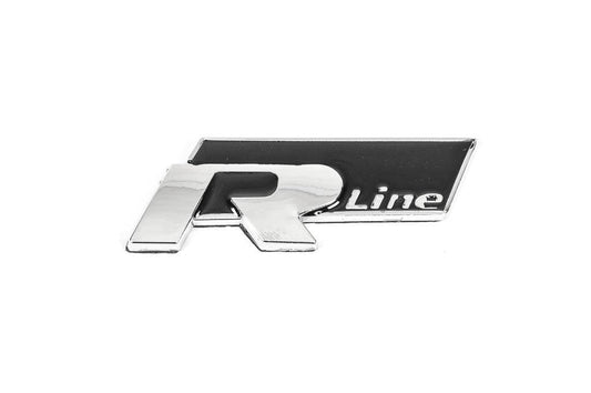 The inscription R-Line for Volkswagen - Reelken Auto