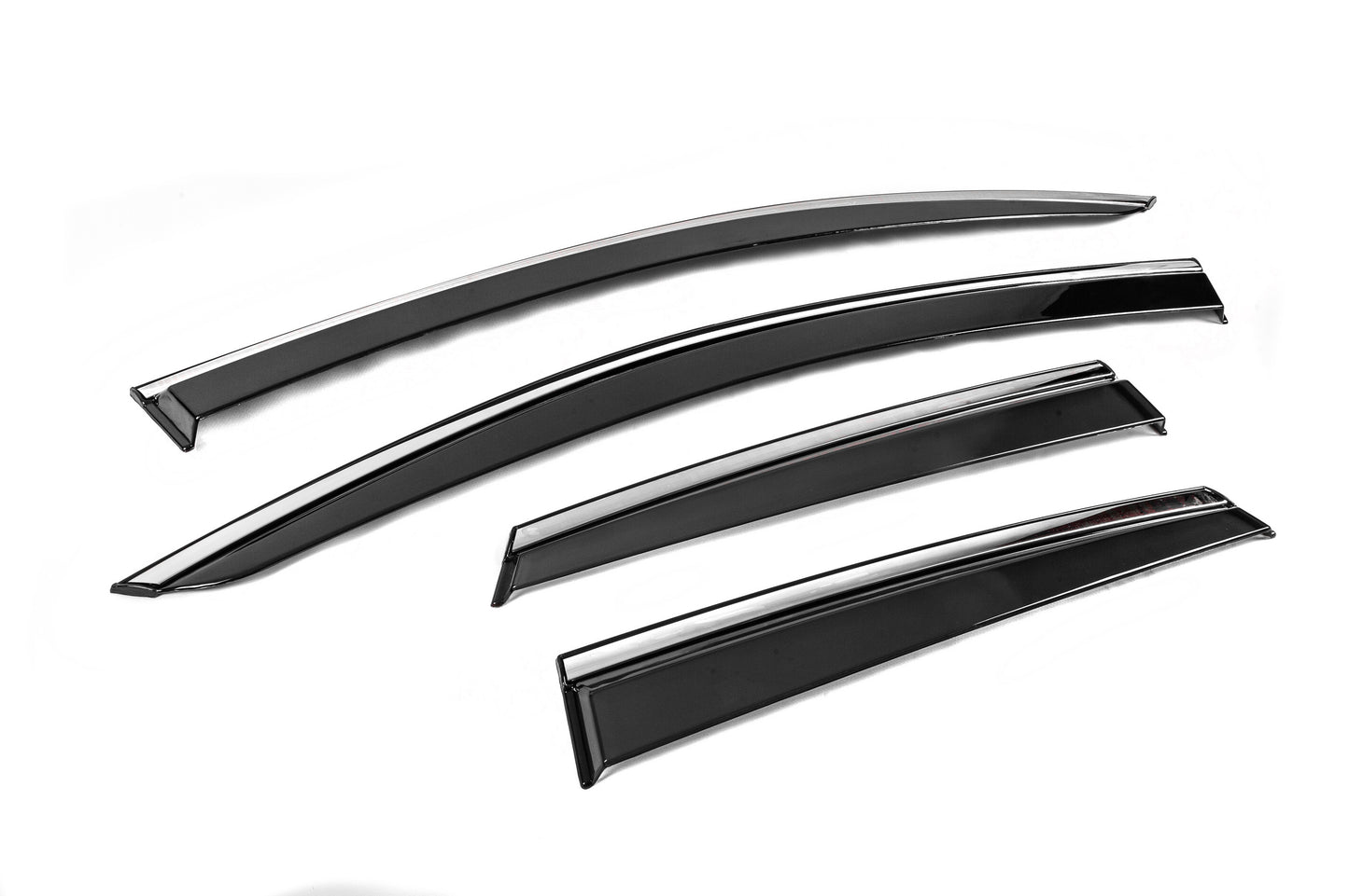 Niken Luxury chrome windbreakers (4 pcs) for Opel Crossland X - image 3