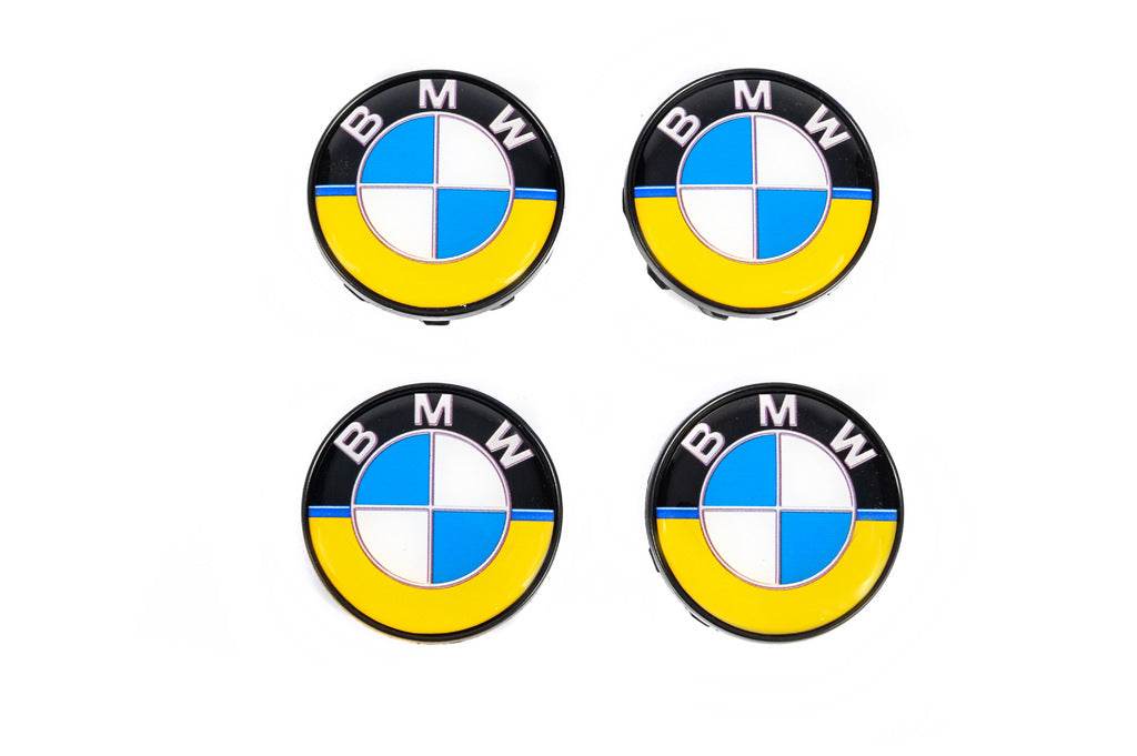 Caps 55/53mm UA-Style (4 pcs) for BMW - Reelken Auto