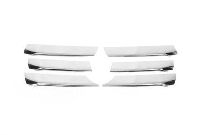 Grille covers (wide model, 6 pcs) for Mercedes Sprinter W907/W910 2018↗ - Reelken Auto