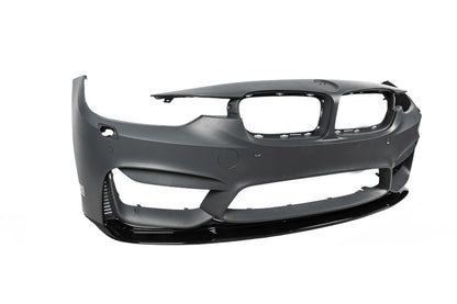 Front Bumper Lip DPT V-2 (For M4, Gloss Black) for BMW 4 Series F-32 2012-2020 - image 13