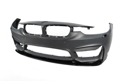 Front Bumper Lip DPT V-2 (For M4, Gloss Black) for BMW 4 Series F32/F33/F36 2012-2020 - image 14