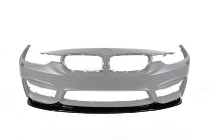 Front Bumper Lip DPT Lip V-2 (For M3, Gloss Black) for BMW 3 Series F-30/31/34 2012-2019 - image 2
