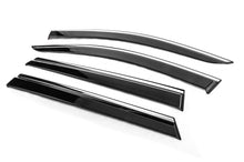 Window Deflectors with Chrome Trim Niken Luxury (4 pcs) for Peugeot 5008 2016-2023 - image 2