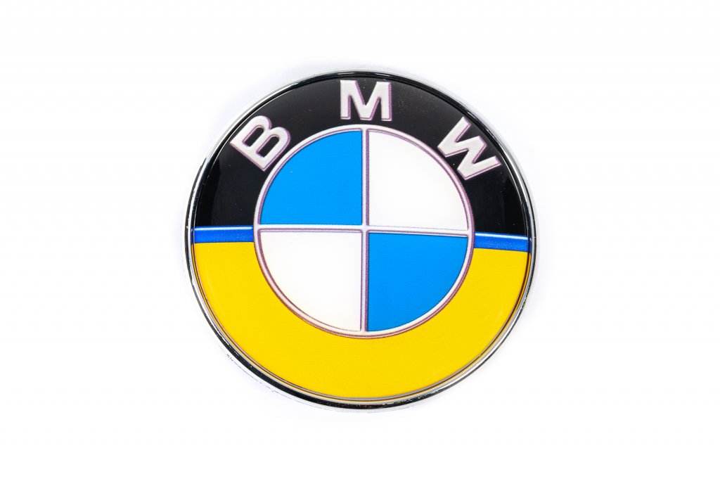 Front emblem 82mm (UA-style) for BMW 4 series F-32 2012-2020 - Reelken Auto