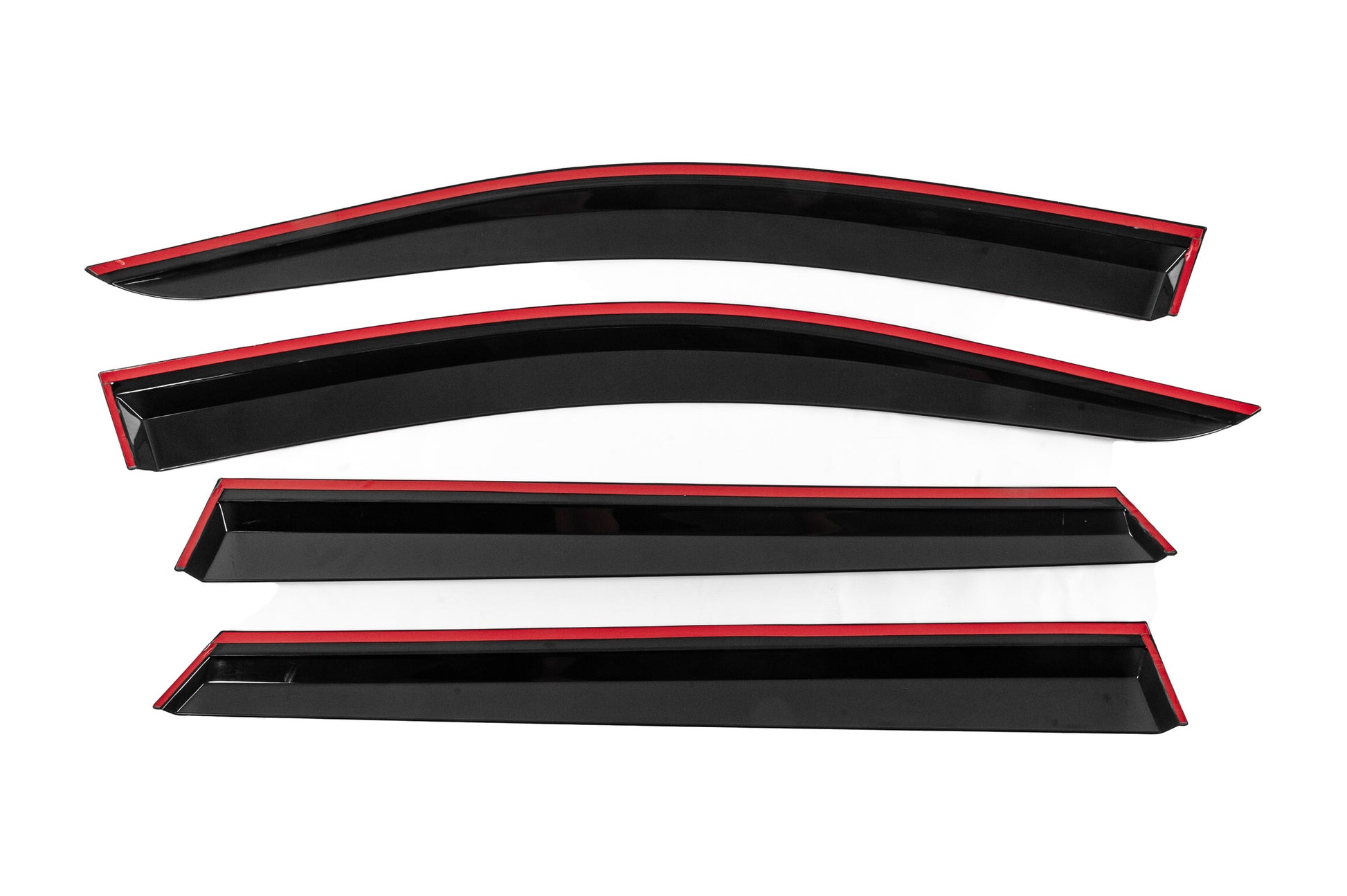 Window Deflectors with Chrome Trim Niken Luxury (4 pcs) for Peugeot 5008 2016-2023 - image 4