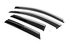 Window Deflectors with Chrome Trim Niken Luxury (4 pcs) for Opel Grandland X 2017- - image 2