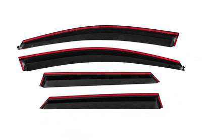 Window Deflectors with Chrome Trim Niken Luxury (4 pcs) for Opel Grandland X 2017- - image 4