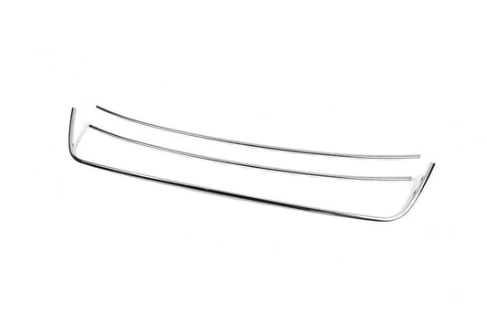 Pads on the front bumper Trend (3 parts, stainless steel) for Volkswagen Caddy 2010-2015 - Reelken Auto