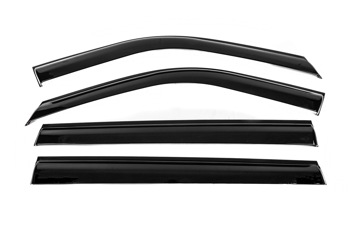 Window Deflectors Niken Luxury (4 pcs) for Toyota Highlander 2019- - image 1