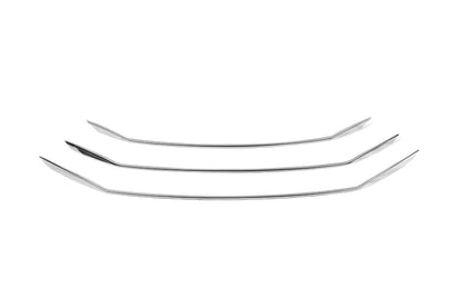 Grille Covers (3 pcs, Stainless Steel) for Hyundai Elantra (MD/UD) 2011-2015 - image 2