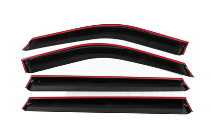 Window Deflectors Niken Luxury (4 pcs) for Toyota Highlander 2019- - image 4