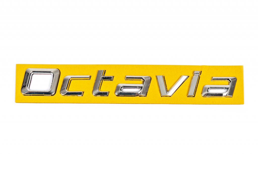 Badge Octavia (185mm x 20mm) for Skoda Octavia II A5 2010-2013 - image 1