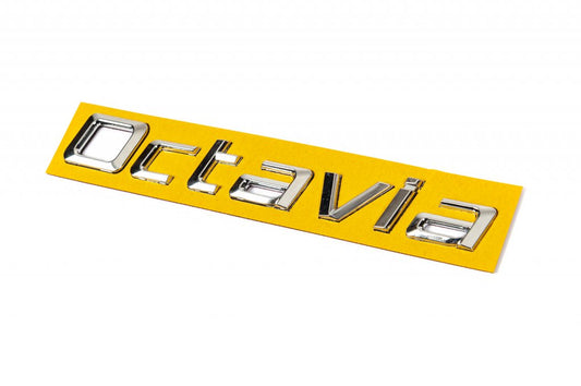 Badge Octavia (185mm x 20mm) for Skoda Octavia II A5 2010-2013 - image 2