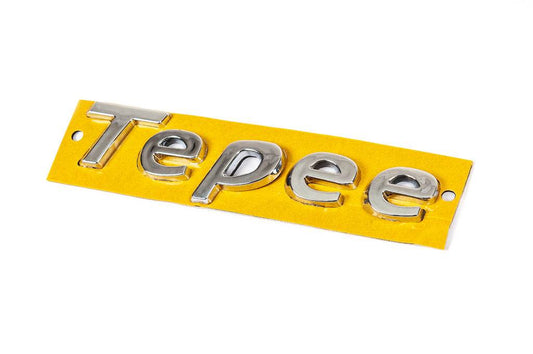 Tepee inscription (130mm by 25mm) for Peugeot Partner Tepee 2008-2018 - Reelken Auto
