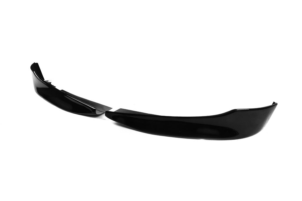 Front Flap Lip DPT (for E90 Base 2005-2008, Gloss Black, 2 pcs) for BMW 3 Series E90/E91 2005-2011 - image 3