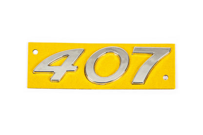 Badge 407 for Peugeot 407 2004-2011 - image 2