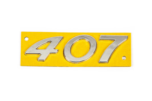 Badge 407 for Peugeot 407 2004-2011 - image 2