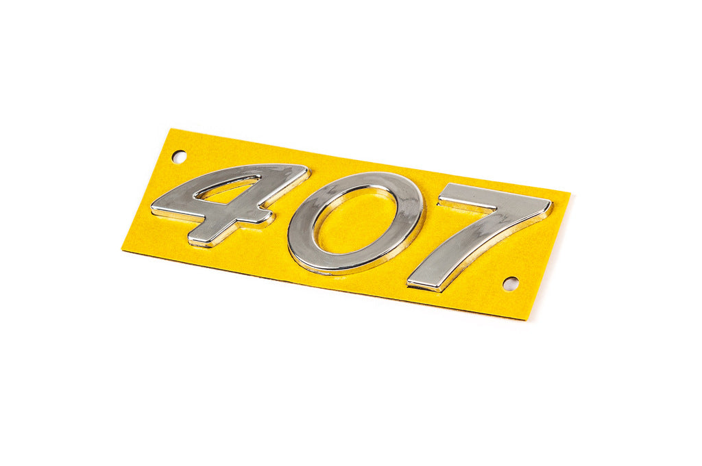 Badge 407 for Peugeot 407 2004-2011 - image 1