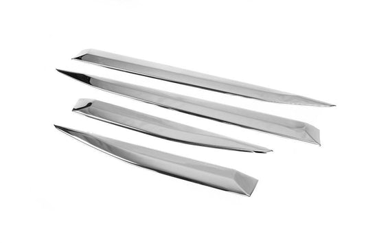 Door molding (4 pcs, stainless steel) for Peugeot 2008 2019↗︎ - Reelken Auto
