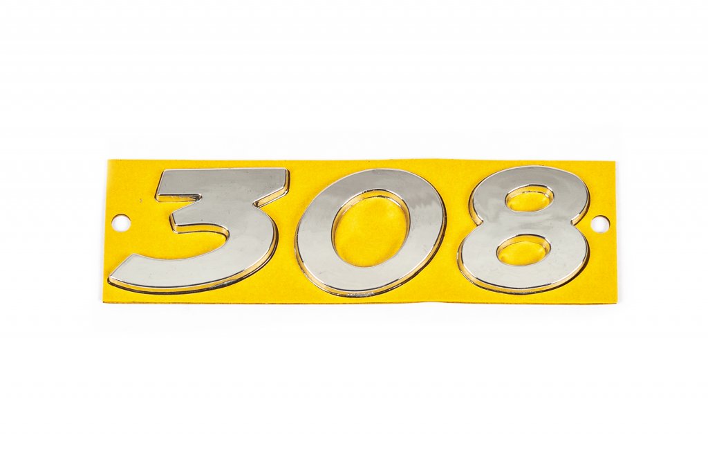 Badge 308 for Peugeot 308 2014-2021 - image 1