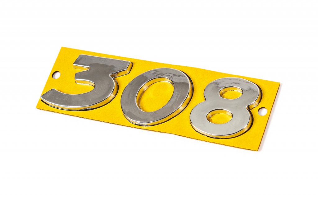 Badge 308 for Peugeot 308 2007-2013 - image 3