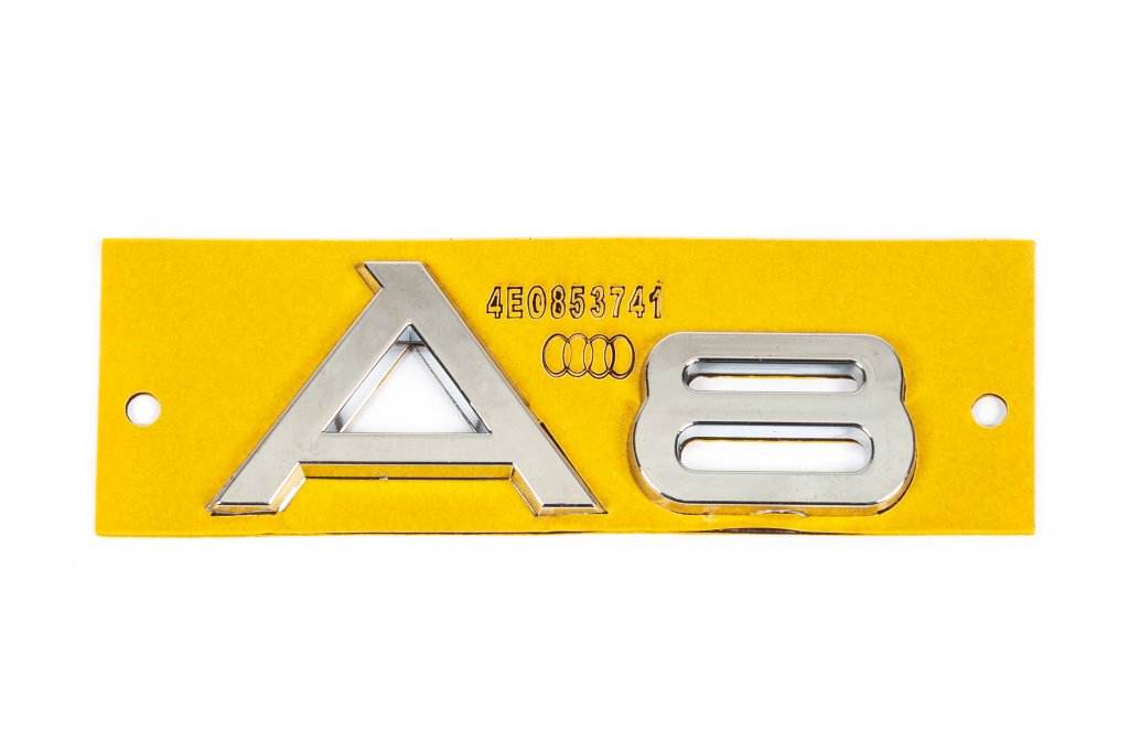Inscription A8 4E0853741 for Audi A8 2002-2009 - Reelken Auto