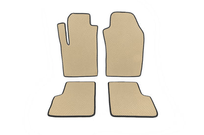 EVA floor mats (for 500, Beige) for Fiat 500/500L 2013-2022 - image 1