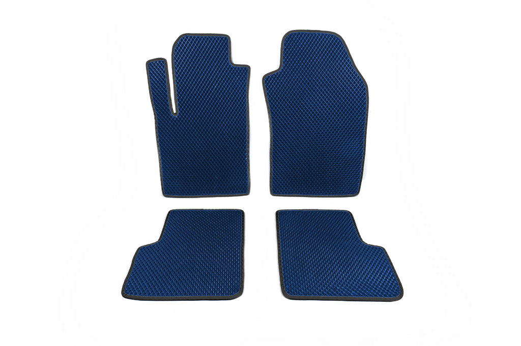 EVA Floor Mats 500 (Blue) for Fiat 500/500L 2013-2022 - image 1
